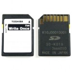 Одноразовые SD карты памяти: записал и забудь