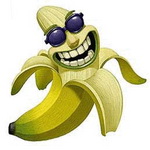 «Счастливый» банан